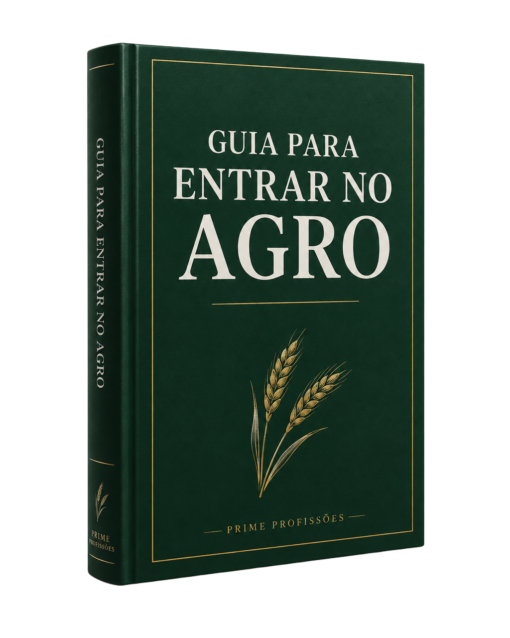 Capa do e-book Guia para Entrar no Agro, da Prime Profissões